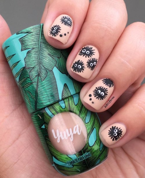 Маникюр на короткие ногти