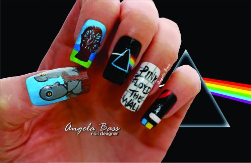 Маникюр pink floyd