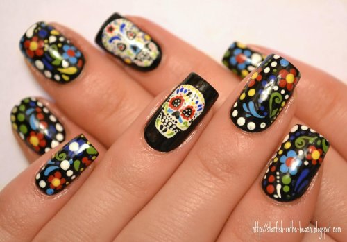Мексиканский маникюр