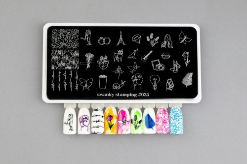 Swanky stamping пластина для стемпинга