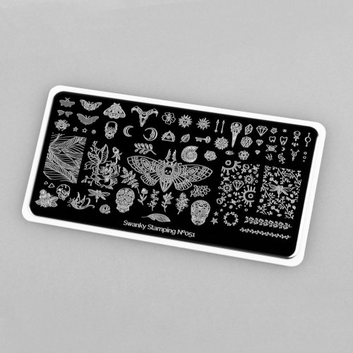 Swanky stamping пластина для стемпинга