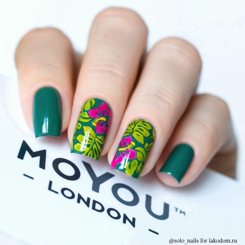 Пластина для стемпинга moyou london tropical