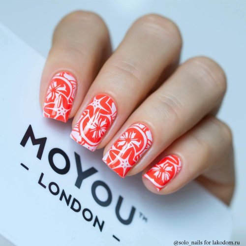 Пластина для стемпинга moyou london tropical