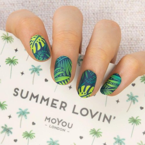 Пластина для стемпинга moyou london tropical