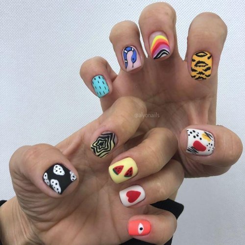 Asap rocky маникюр