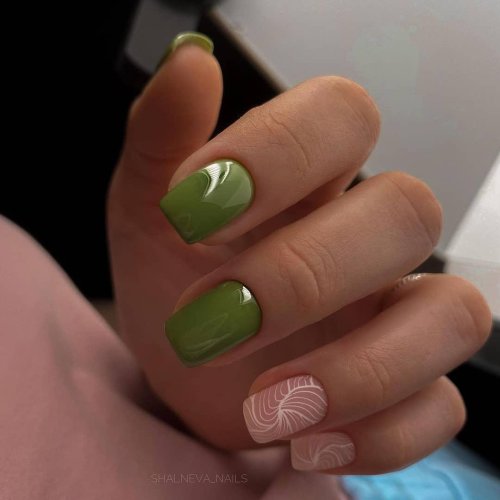 Ногти короткие маникюр