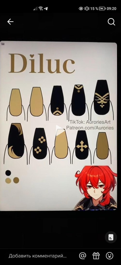 Genshin impact nails