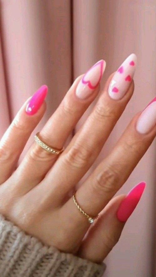 Ногти viva magenta