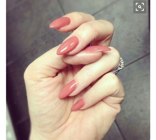 Овальные ногти