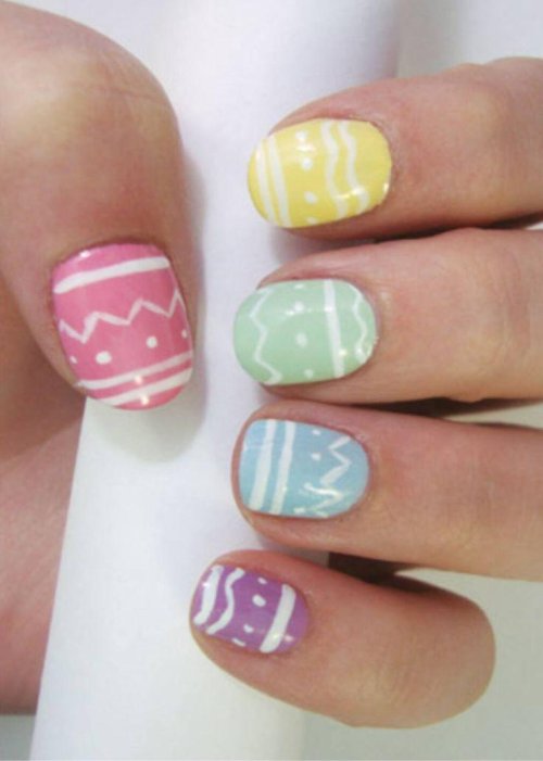Easter nails inspired