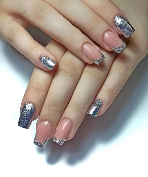 Серебристый френч