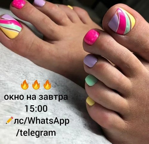 Педикюр дизайн лето новинки стильные